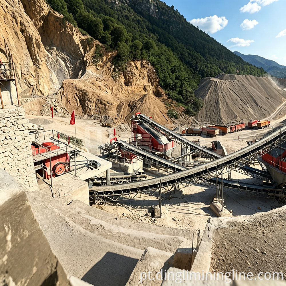limestone bluestone crushing line